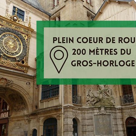 Studio Au Coeur De Rouen, 4 Personnes, Calme & Elegant Zewnętrze zdjęcie
